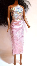 B1267 barbie 90s abito lungo - barbie,