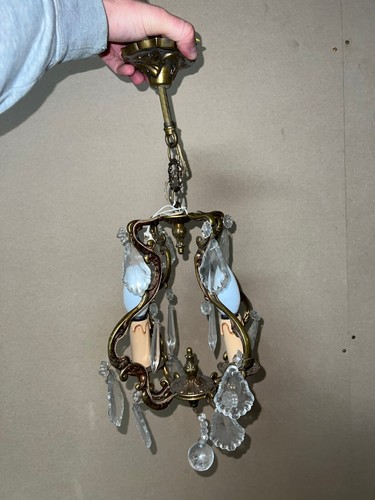 Splendido lampadario vintage - lampadario,