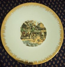 VINTAGE ANTICO PIATTO PORCELLANA HEUTSCHENREUTHER  ARZBERG BAVARIA GERMANY