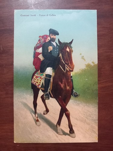 11544 cartolina costumi sardi - cartolina,