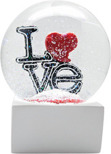 Palla Di Neve Con Cuore |