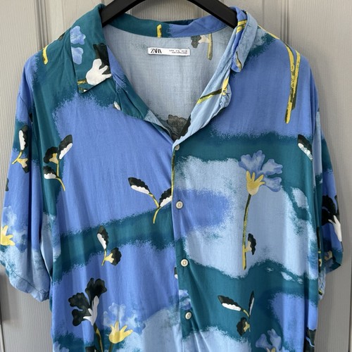 Zara men blue sea green - blue,