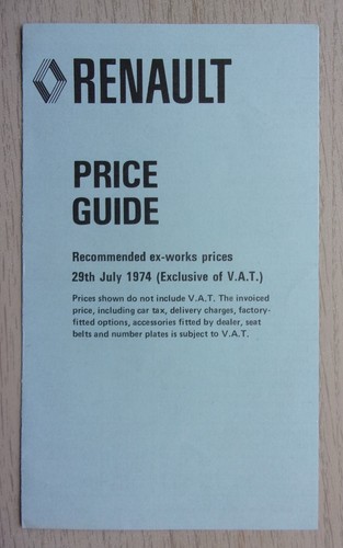 Brochure listino prezzi