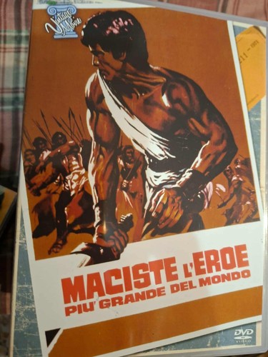 Dvd maciste eroe più grande - dvd,
