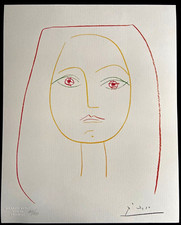 Pablo Picasso Litografia COA