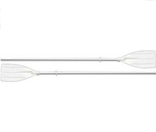 COPPIA REMI CM 150 ASTA IN ALLUMINIO ø28 PALA ABS SPORT NAUTICO KAYAK CANOA