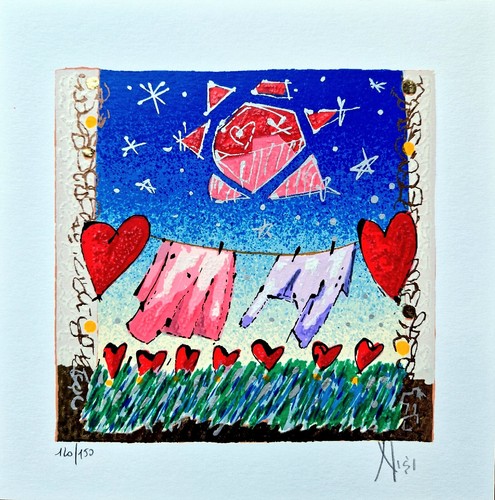 Leo nisi serigrafia - -,