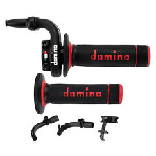 MF4119 Comando Gas Rapido Domino Racing KRE 03 Nero/Rosso 2 Cavi Univesale Cross