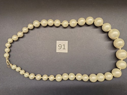 L91 collana finte perle - collana,