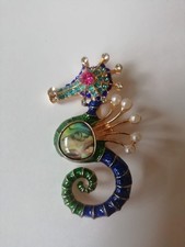 Spilla Cavalluccio Marino