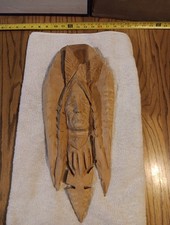 Testa di indiano in legno