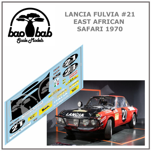 Calcas lancia fulvia 21 - 1/43,