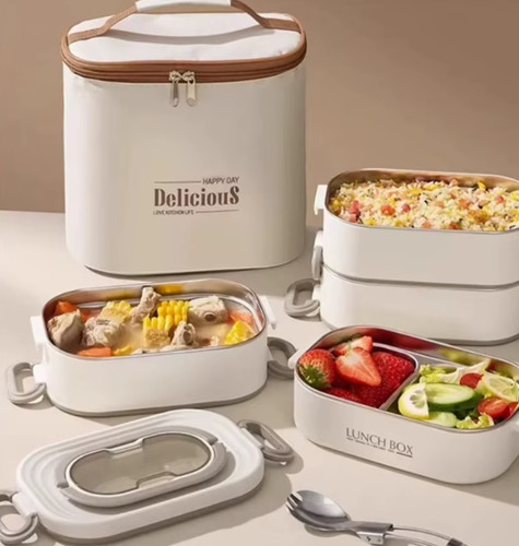 Lunch box termica scomparti - box,