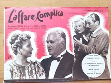 FILM INTROVABILI, CINERACCONTI N. 5 - L'AFFARE SI COMPLICA - ED. ROMANA 1943