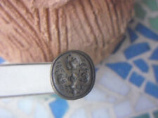 VECCHIO TIMBRO PER CERALACCA ARALDICO? VESCOVILE?NOBILIARE? in bronzo/ottone