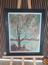 Dipinto Olio Dalla Danimarca