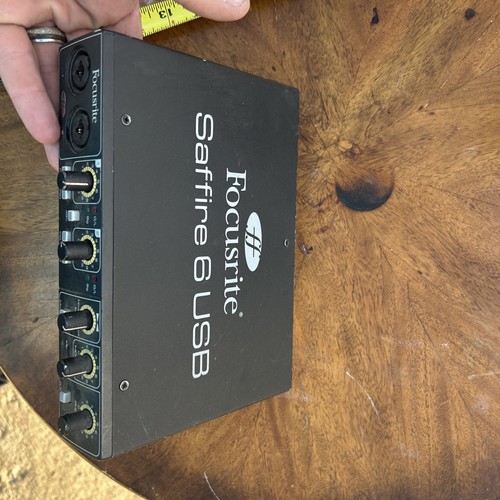 Focusrite saffire - focusrite, 6