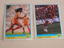 **GULLIT - VAN BASTEN** IL GRANDE CALCIO 90, VALLARDI 343-412 NUOVE CON RETRO !!