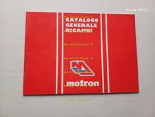 Motron 50 GTO - GL4 - RCV - MST + modelli 1983 catalogo ricambi originale