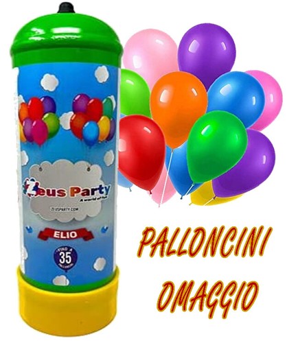 Kit bombola gas - gas, elio