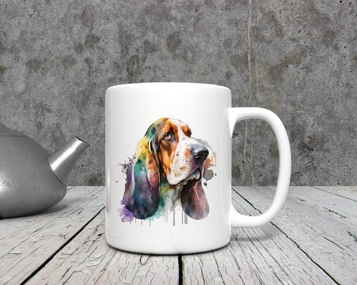 Tazza caffè basset hound - basset,