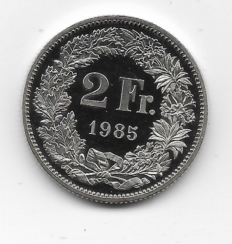 Monete svizzere franchi anni - 2,