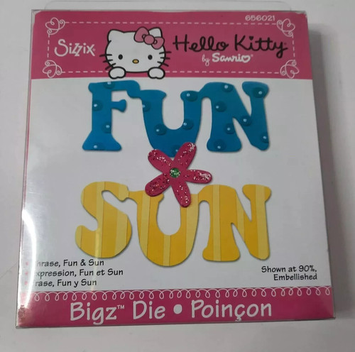 Hello kitty sanrio sizzix fun - kitty,