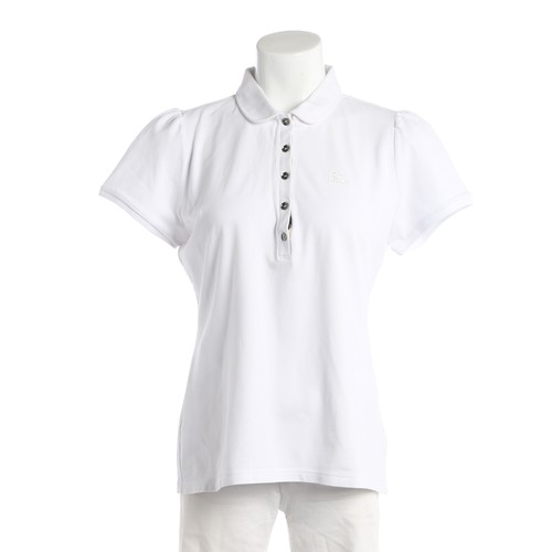 Polo burberry bianca ottima - xl,