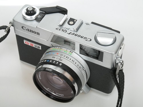 Canon canonet ql17 iii ql - canonet, g-iii