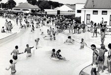Foto vintage Parco giochi, Milano, stampa 24x18 cm