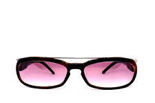 BELSTAFF LONDON BV62 occhiali da sole uomo anni 90 plastica vintage marrone rosa