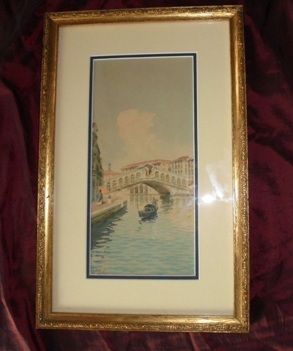 Acquerello antico venezia - acquerello, "
