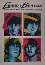 Cartolina Beatles Cantanti