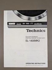 Technics SL-1400MK2 Giradischi