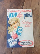 Catalogo Premi 1955 Concorso Miralanza  Vintage Collezionismo Detersivo Sapone 