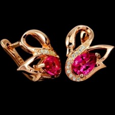 Women 925 Sterling Silver Gold