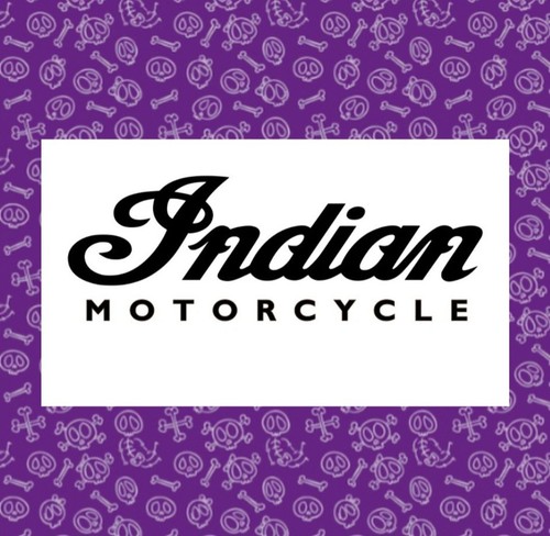 Logo moto indiano adesivo - moto, in