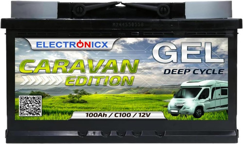 Batteria gel 12v 100ah ciclo - batteria,