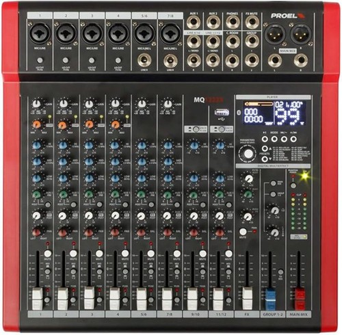 Proel mq1222x mixer - mq1222x,