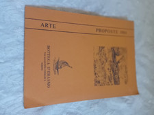 BOTTEGA D'ERASMO CATALOGO ARTE PROPOSTE 1984
