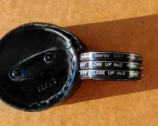 LENTI ADDIZIONALI CLOSE UP 49 MM SET 3 FILTRI +1, PANAGOR +2, +3 FTF MACRO 