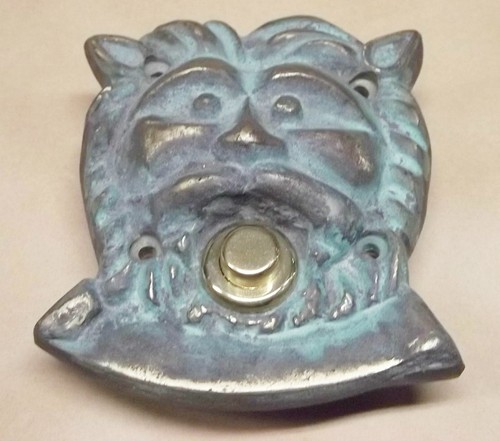 Pulsante campanello bronzo - pulsante,