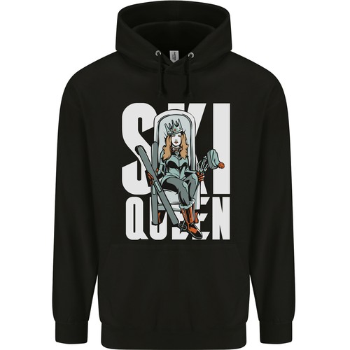 Ski queen divertente - queen, sci
