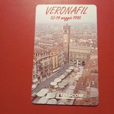 Scheda telefonica veronafil - scheda,
