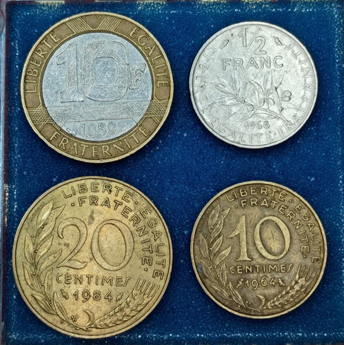 Lotto monete francia - di,