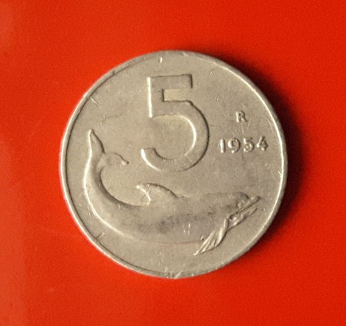 Lire 1954 errore - 5,