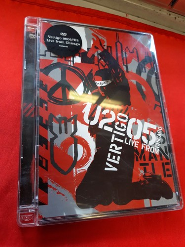 Dvd vertigo 2005 - dvd, 2005/u2