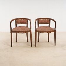 COPPIA DI POLTRONCINE A POZZETTO DA RESTAURARE