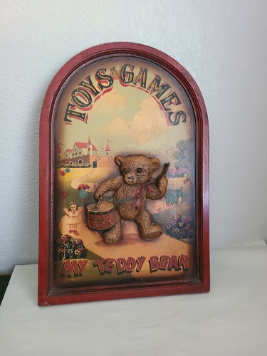 Vintage oil on wood - u.k., pub