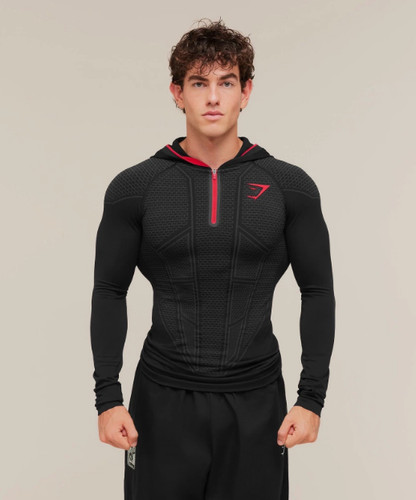 Felpa con cappuccio - , gymshark